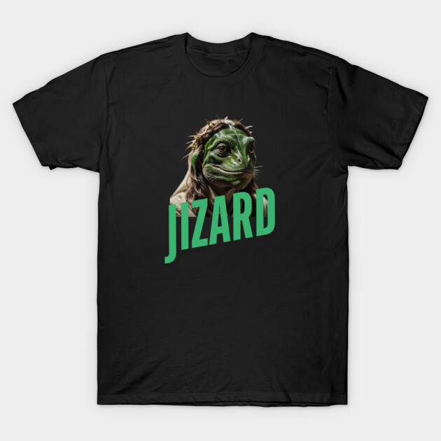 Lizard Jesus T-Shirt by Low Life Shirts
