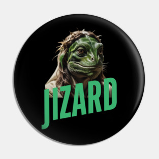 Lizard Jesus Pin