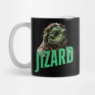 Lizard Jesus Mug