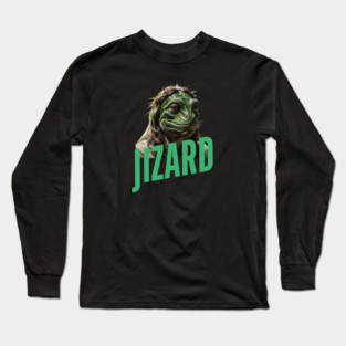 Lizard Jesus Long Sleeve T-Shirt