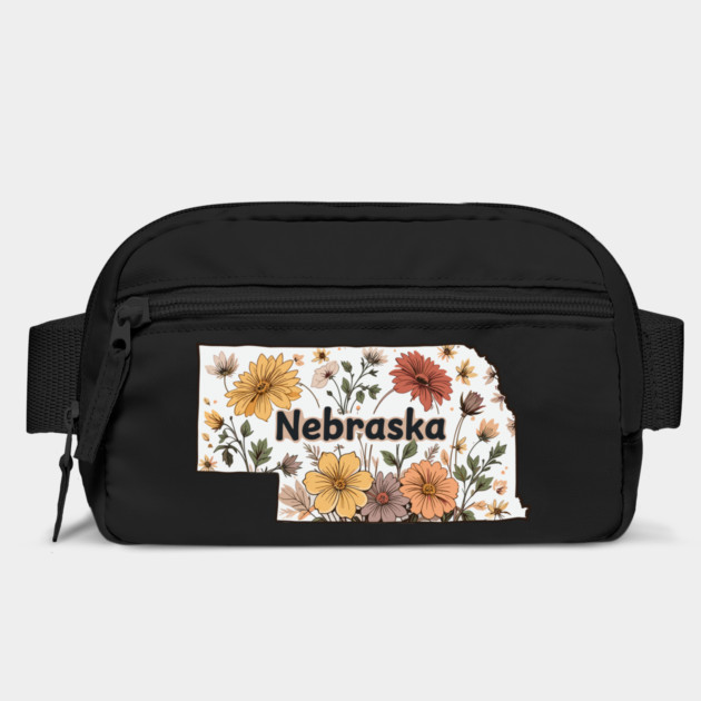 Nebraska Flowers Map by JessArty