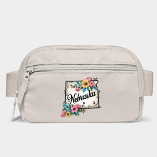 Nebraska Flowers Bag