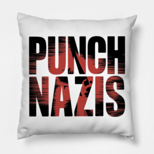 punch-nazis Pillow