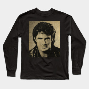 David Hasselhoff Long Sleeve T-Shirt