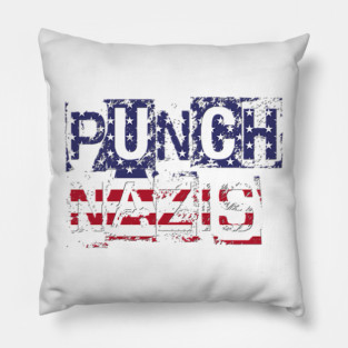 punch-nazis Pillow