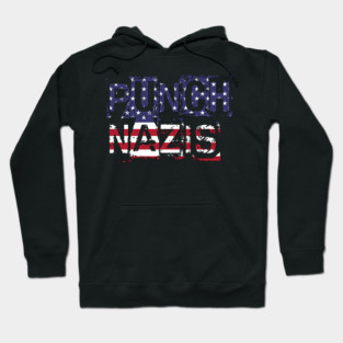 punch-nazis Hoodie