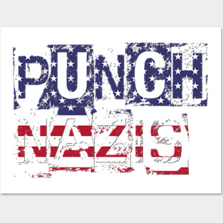 punch-nazis Posters and Art