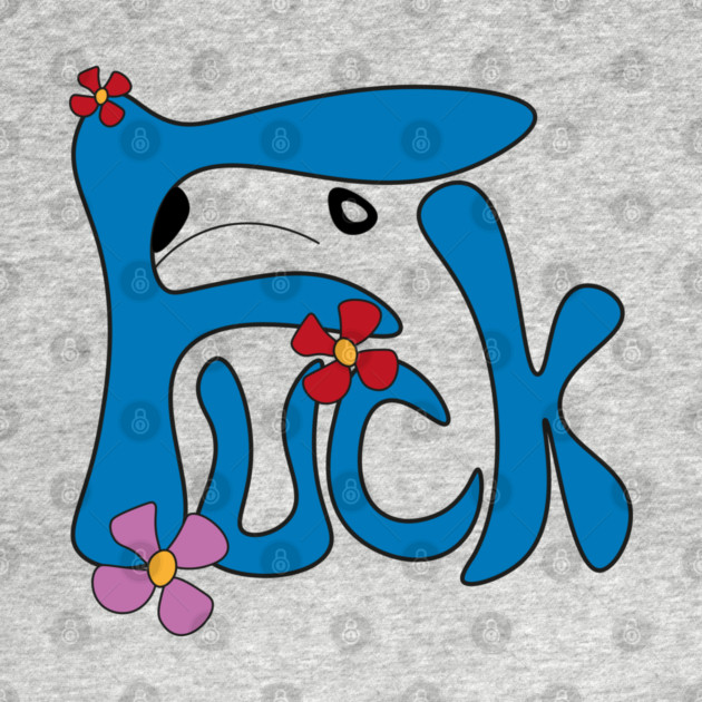 Groovy Dog - F*ck - Calligraphy Art by TuncGK