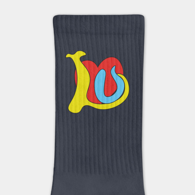 I Love You - Funky Groovy Retro Typography by TuncGK