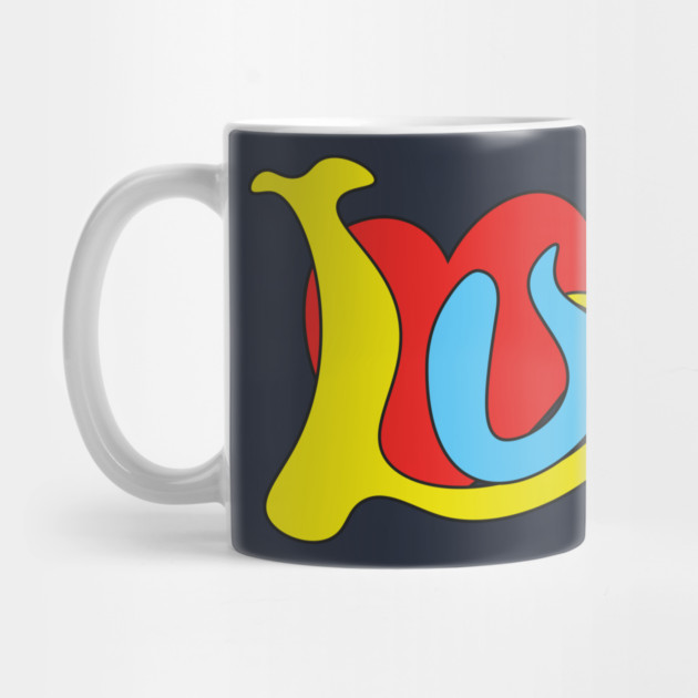 I Love You - Funky Groovy Retro Typography by TuncGK