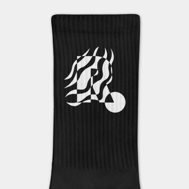 Minimal Abstract Wavy Typography Design by TuncGK