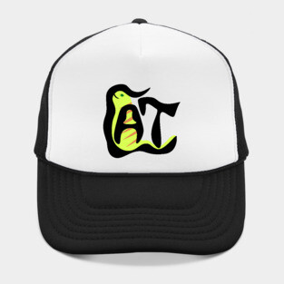 Retro Cat - Vector Art Hat