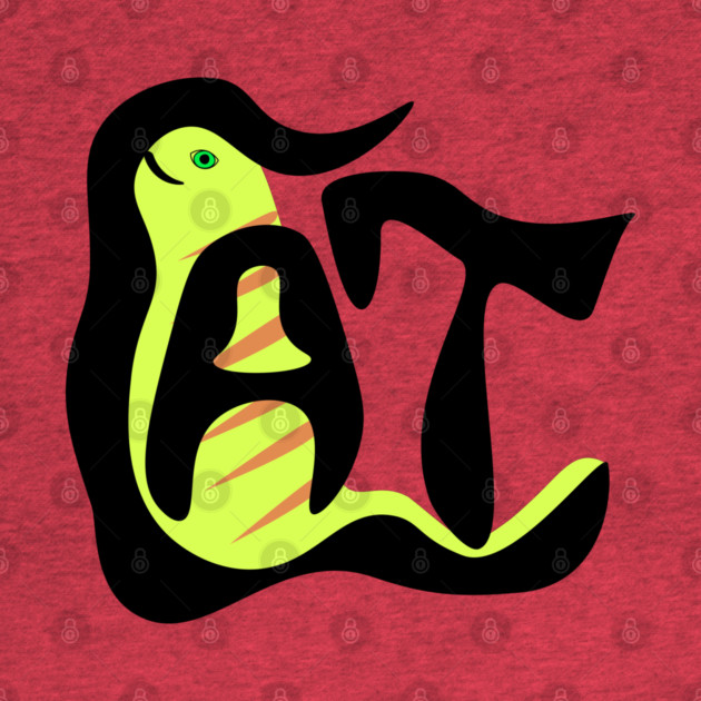 Retro Cat - Vector Art by TuncGK