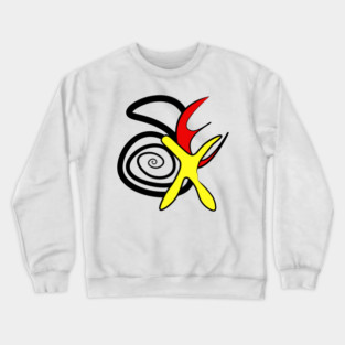 Sex Drive - Spiral Retro Design Crewneck Sweatshirt