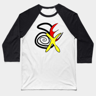 Sex Drive - Spiral Retro Design Baseball T-Shirt