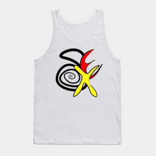 Sex Drive - Spiral Retro Design Tank Top