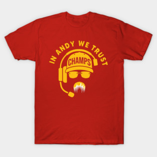 Kansas City Chiefs Andy Reid AFC West Champions T-Shirt