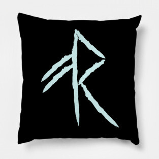 Nordic Rune Design - "Energy" Symbol - Elder Futhark Pillow