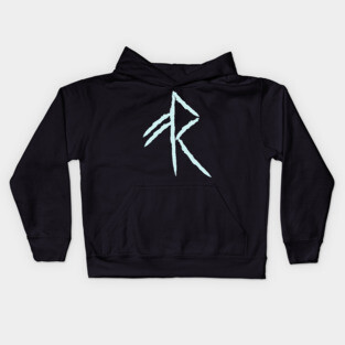 Nordic Rune Design - "Energy" Symbol - Elder Futhark Kids Hoodie