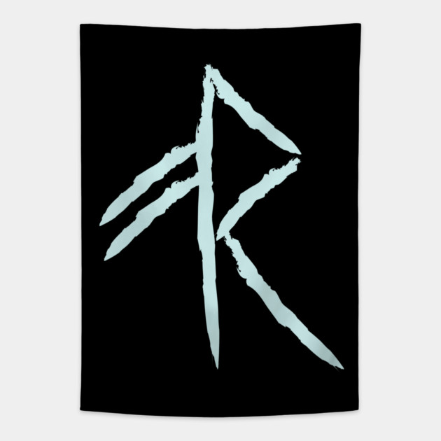 Nordic Rune Design - "Energy" Symbol - Elder Futhark Tapestry by TuncGK