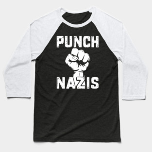 punch-nazis Baseball T-Shirt