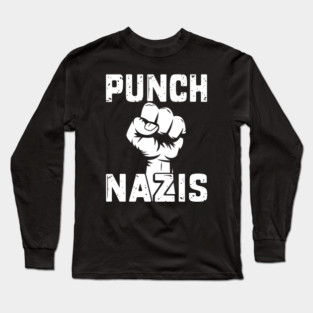 punch-nazis Long Sleeve T-Shirt