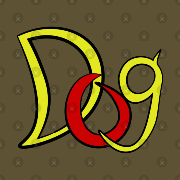 Dog - Groovy Typography - Pop Art Retro by TuncGK