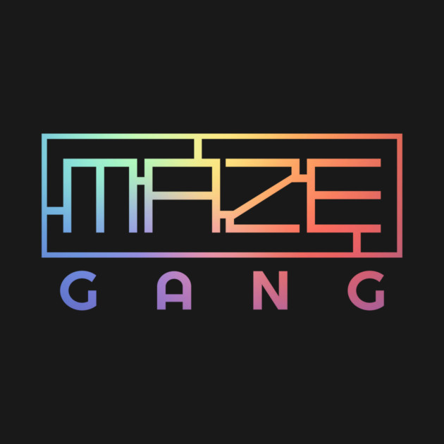 Maze Gang Typography by Meet The Mazelins