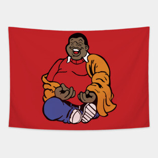 Fat Albert Buddha Tapestry