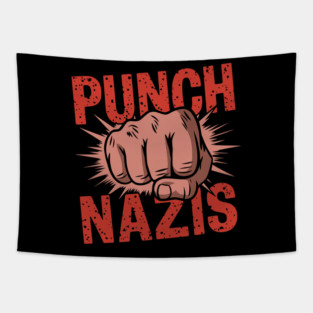 punch-nazis Tapestry