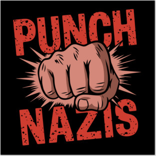 punch-nazis Posters and Art