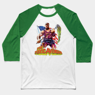 The Toxic Avenger Baseball T-Shirt