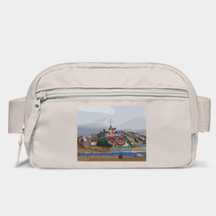 Salvation Mountain, East Jesus Slab City California Bag