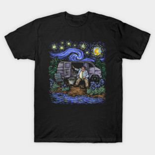 I Live in A Van Gogh- no text version T-Shirt