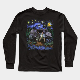 I Live in A Van Gogh- no text version Long Sleeve T-Shirt