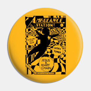 Jesus & Mary Chain / Vintage Flyer Pin