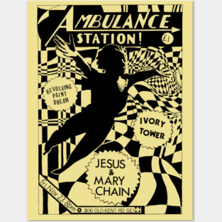 Jesus & Mary Chain / Vintage Flyer Posters and Art