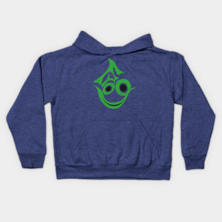 Frog - Pop Art Typography - Illustration Kids Hoodie