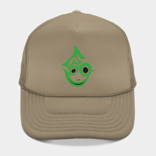 Frog - Pop Art Typography - Illustration Hat