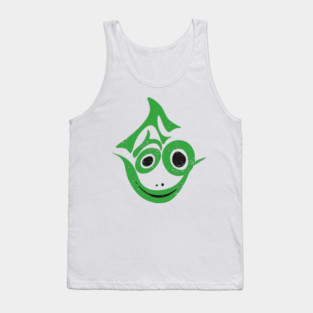 Frog - Pop Art Typography - Illustration Tank Top