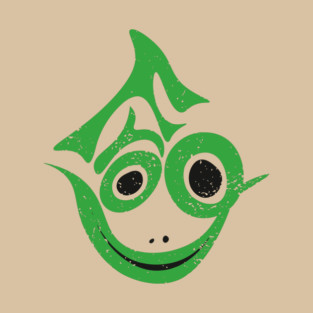 Frog - Pop Art Typography - Illustration T-Shirt