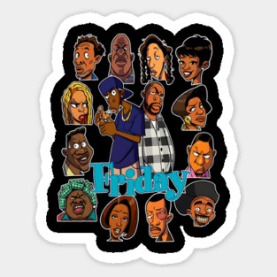 Friday Characters Magnet