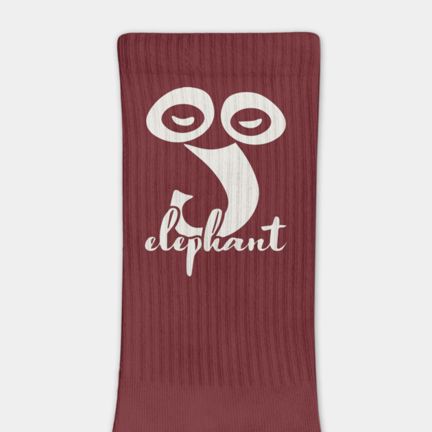 Artsy Elephant Abstraction - Minimalist Modern Art by TuncGK