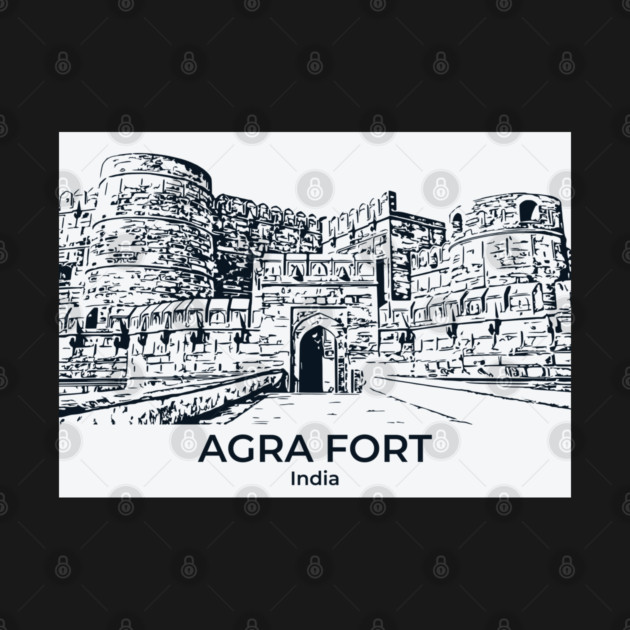 Agra Fort - India by Lakeric