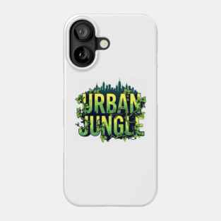 Urban Jungle: Vines & City Phone Case