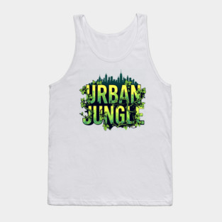Urban Jungle: Vines & City Tank Top