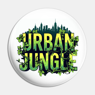 Urban Jungle: Vines & City Pin