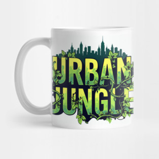 Urban Jungle: Vines & City Mug
