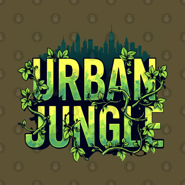 Urban Jungle: Vines & City by DrollDrifter