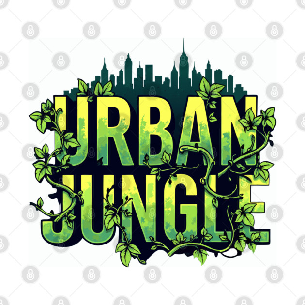 Urban Jungle: Vines & City by DrollDrifter